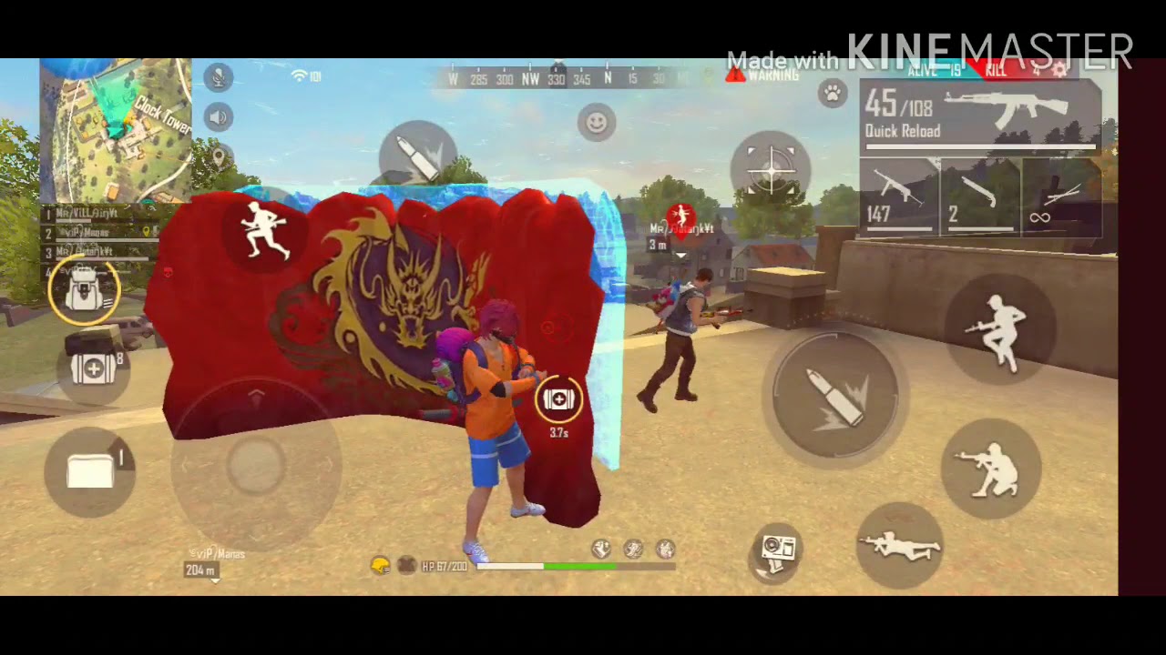 Free fire short video  aaj todenge sabki khopdi