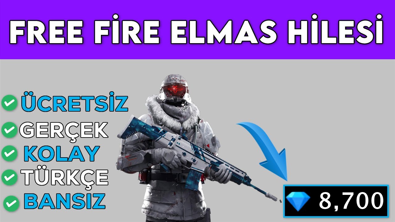 FREE FİRE ELMAS HİLESİ 2025 - (YENİ %100 BEDAVA GERÇEK ELMAS!!) 💎