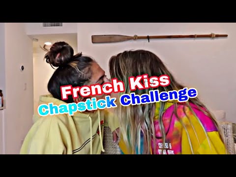 FRENCH KISS CHAPSTICK CHALLENGE 💋 (Part 5)