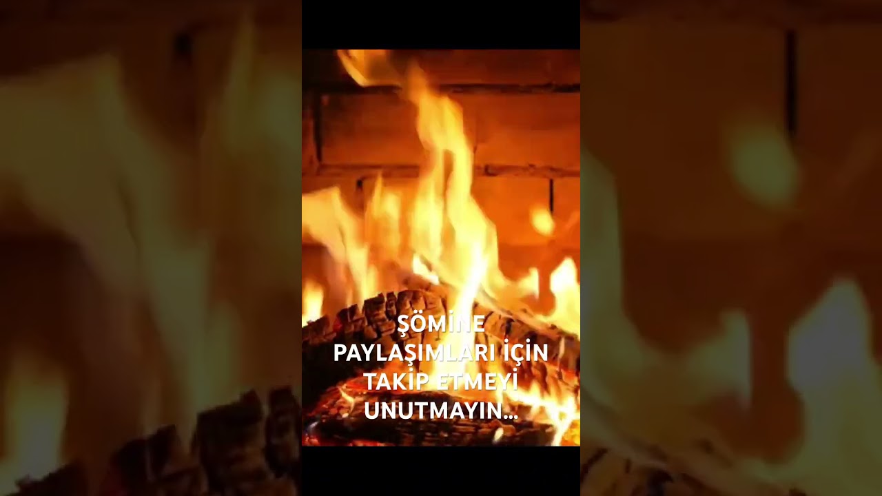FİREPLACE (ŞÖMİNE) ROMANTİK ŞÖMİNE ASMR