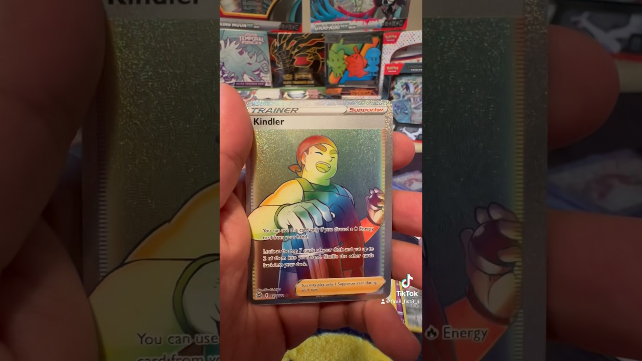 Full Art Trainer Rainbow Kindler #tcg #pokemon #pokemontcg #pokémon #pokemoncards #cards