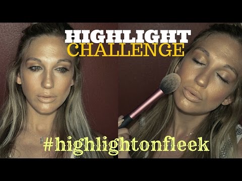 FULL FACE USING HIGHLIGHTERS ONLY CHALLENGE✦HIGHLIGHT CHALLENGE