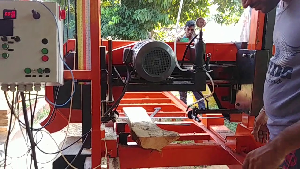 Fully Automated Industrial Sawmill