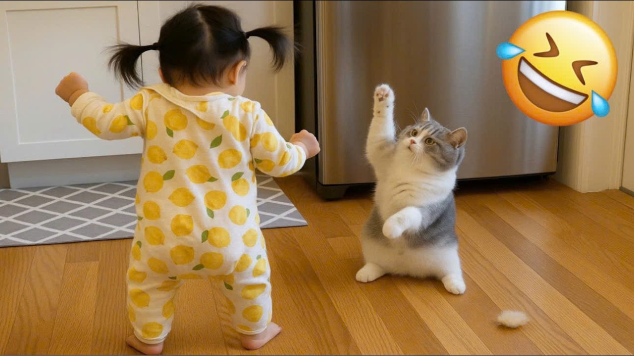 Funniest Cats and Dogs Clip 2025😼🐶Try Not To Laugh😜 #50