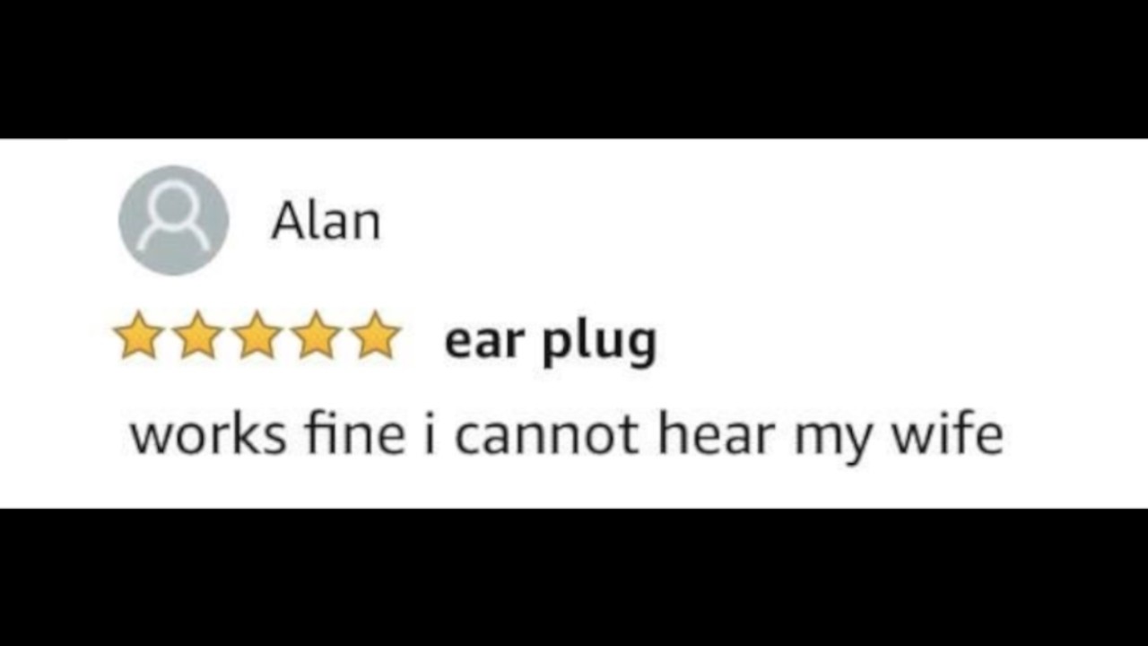 Funny amazon reviews, but it's a song..