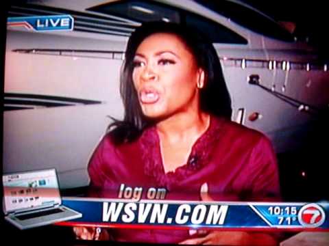 Funny Belkys Nerey on WSVN News