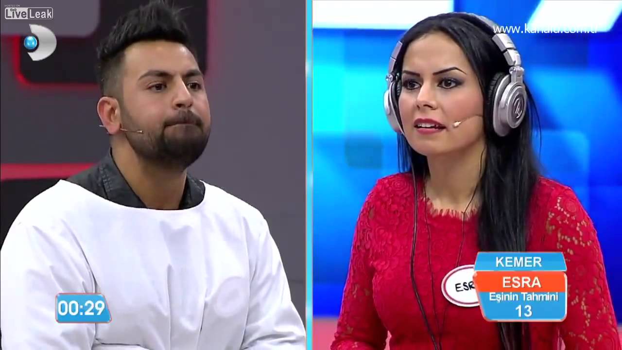 Funny couple in Turkish TV show