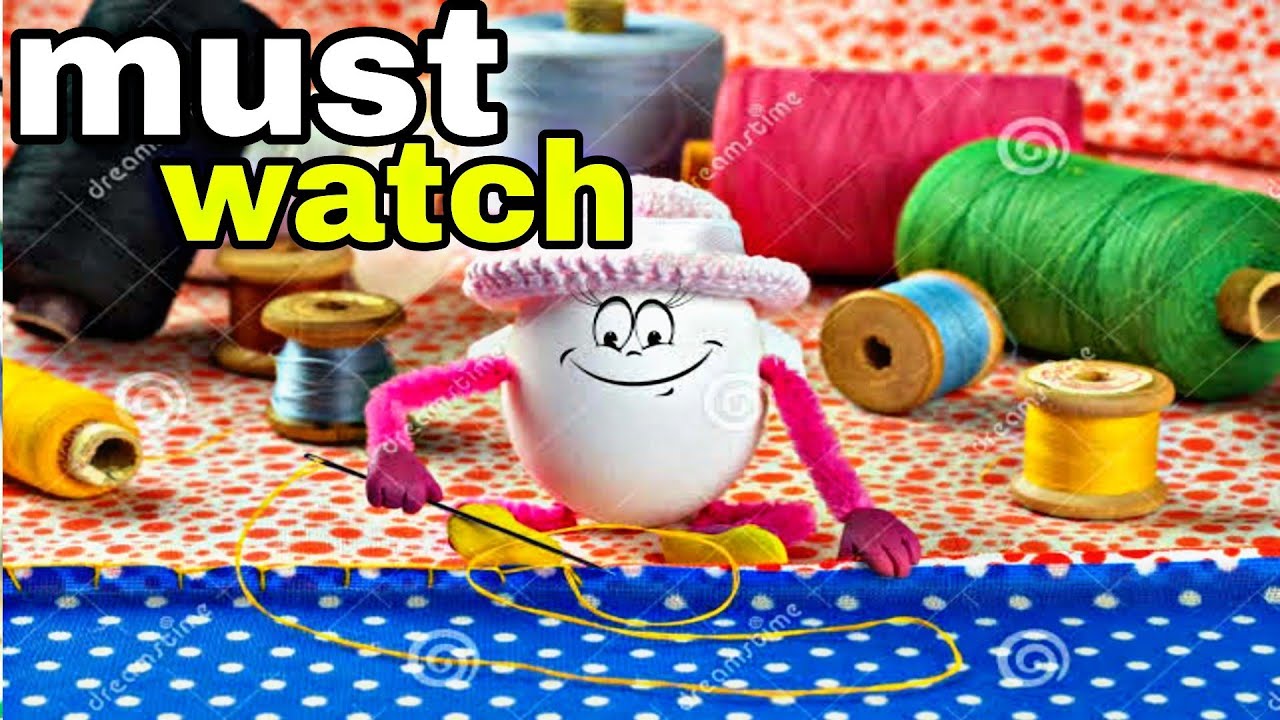 funny #funny video #thread magic  #funny cartoon Thread #stop motion #funny Thread  #fun #motion art