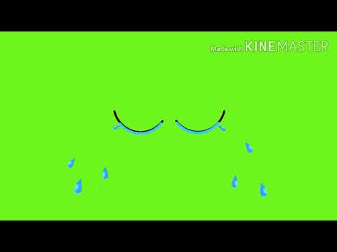 Future!Powerdirector Crying Eyes Green Screen