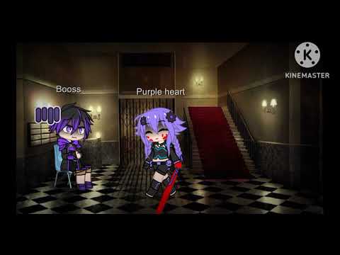 Gacha Club Hyperdimension Neptunia (Yandere Purple heart)