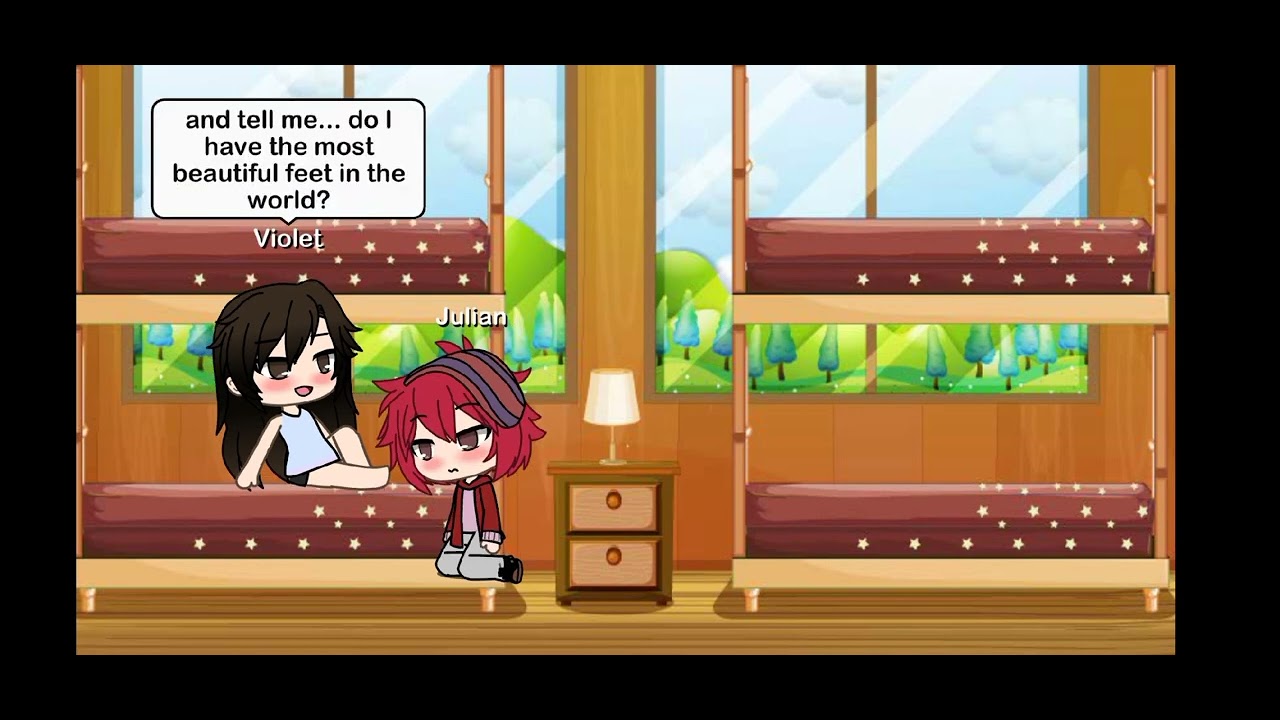 Gacha feet lick story