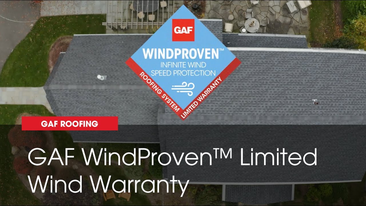 GAF WindProven™ Limited Wind Warranty | GAF Roofing
