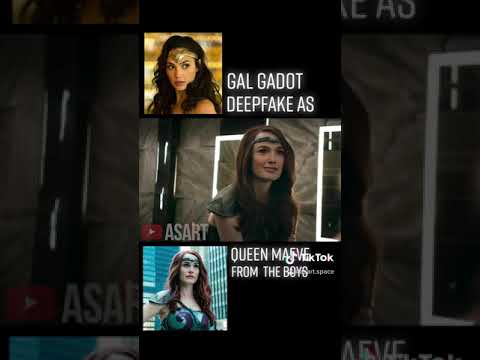 Gal Gadot deepfake as Queen Maeve #shorts