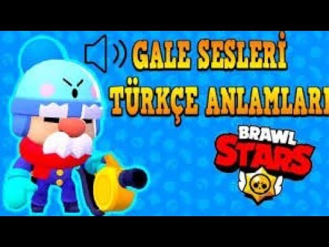 GALE SES VE TÜRKÇE ANLAMLARI / 5 KİŞİYE BRAWL PASS ALİYORUZ !!!