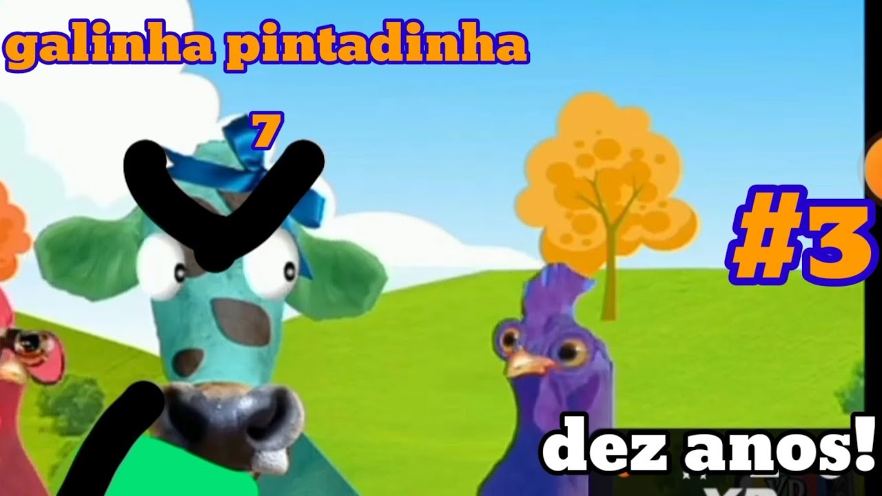 galinha pintadinha 7 cena extra 3 do dvd