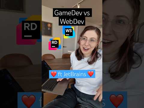 Game Dev vs Web Dev (ft. JetBrains!)