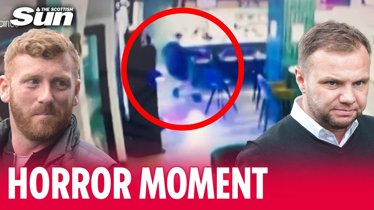 GANG WAR: Moment CCTV footage catches hitman storming Spanish pub in deadly shooting