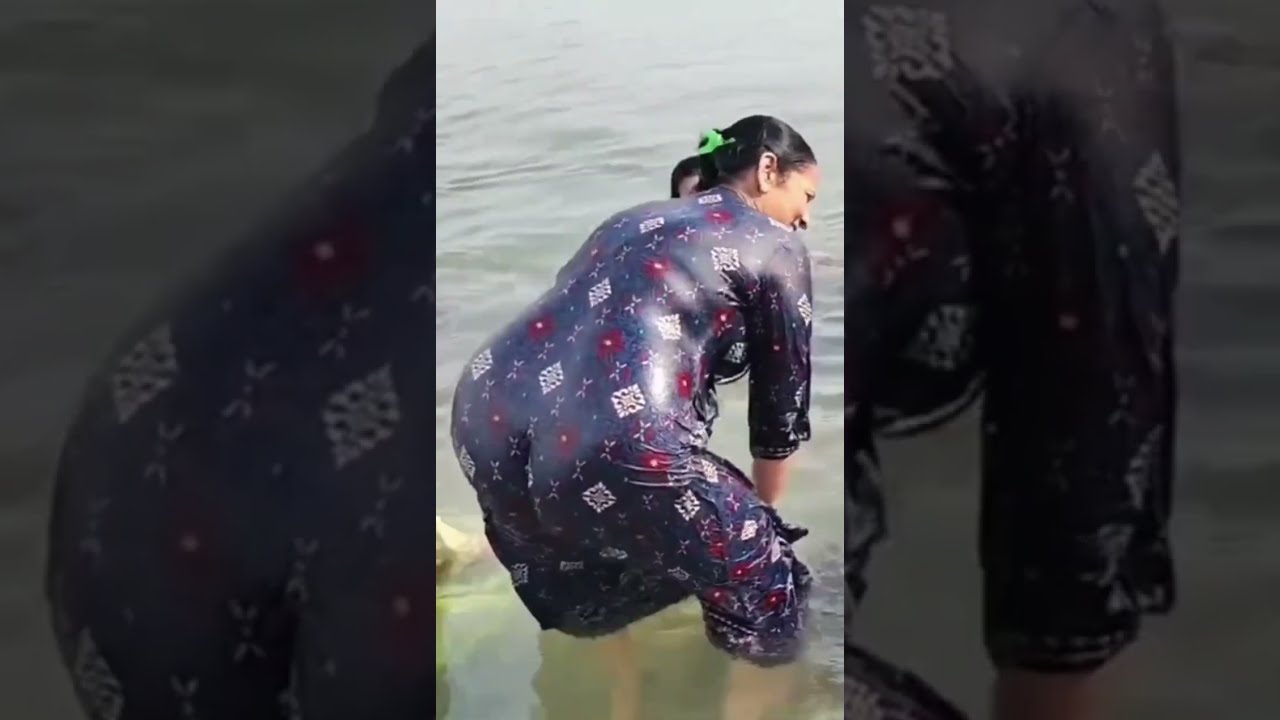 Ganga snan hot new latest 2025 | holy bathing haridwar hot | open bath #gangasnan2025 #viralvideo