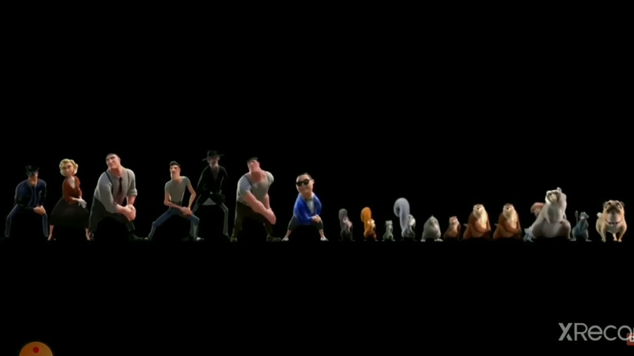 Gangnam style reverse