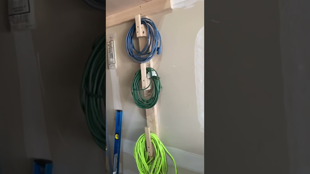 Garage Tool Storage Tips. #shorts #tips #diy