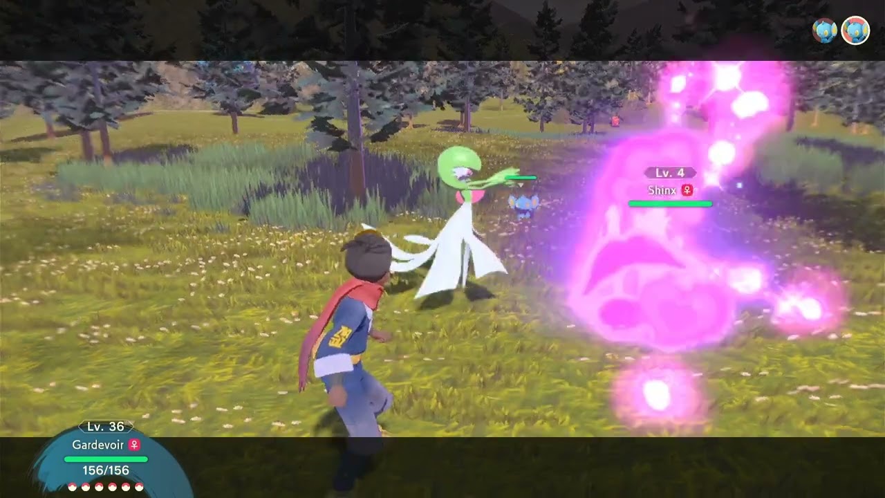 GARDEVOIR USED DRAINING KISS ON POKEMON ARCEUS LEGENDS ポケモン