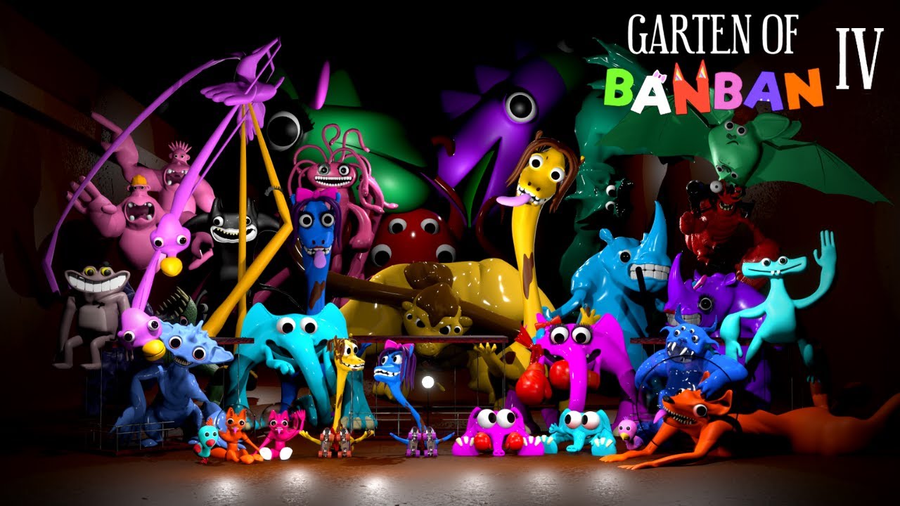 Garten of BanBan 4 - FULL Gameplay + ENDING