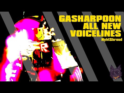 GASHARPOON - ALL VOICELINES | Forsaken