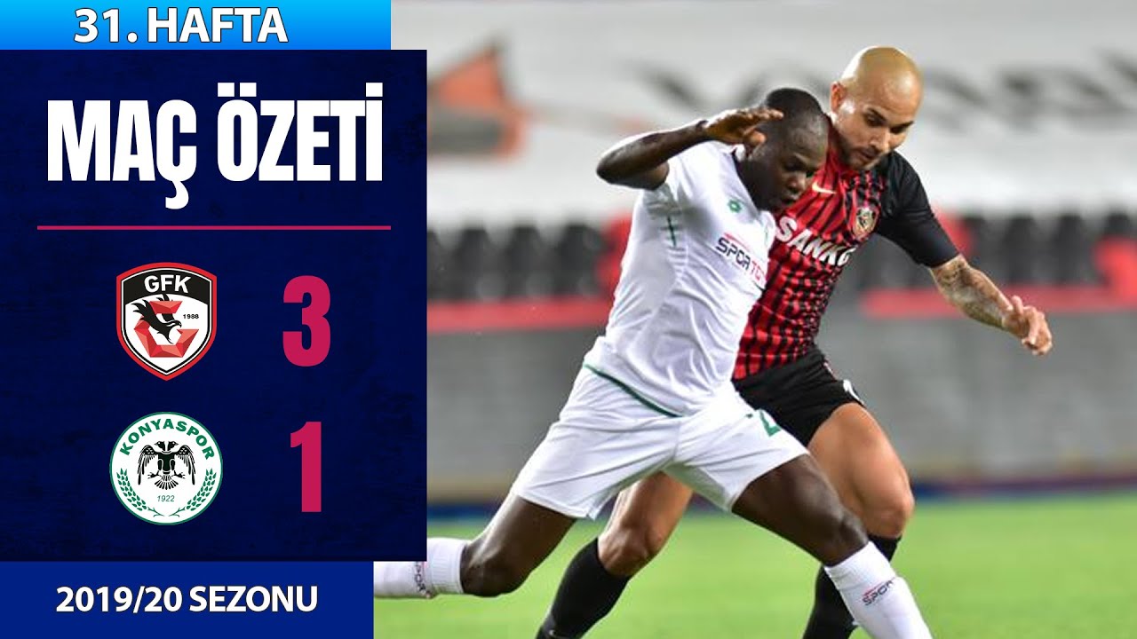 Gaziantep FK (3-1) İH Konyaspor | 31. Hafta - 2019/20