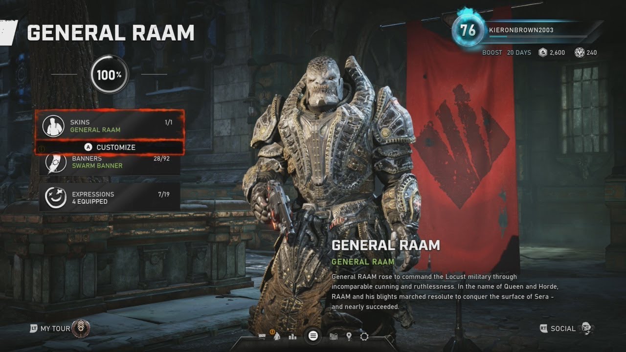 Gears 5: General RAAM Gameplay