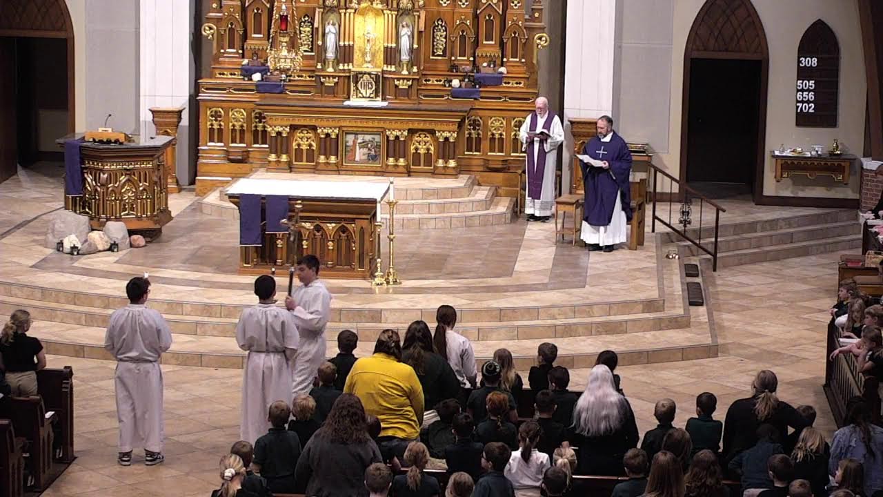 Gehlen School Mass, Friday, March 21st 8:40 AM