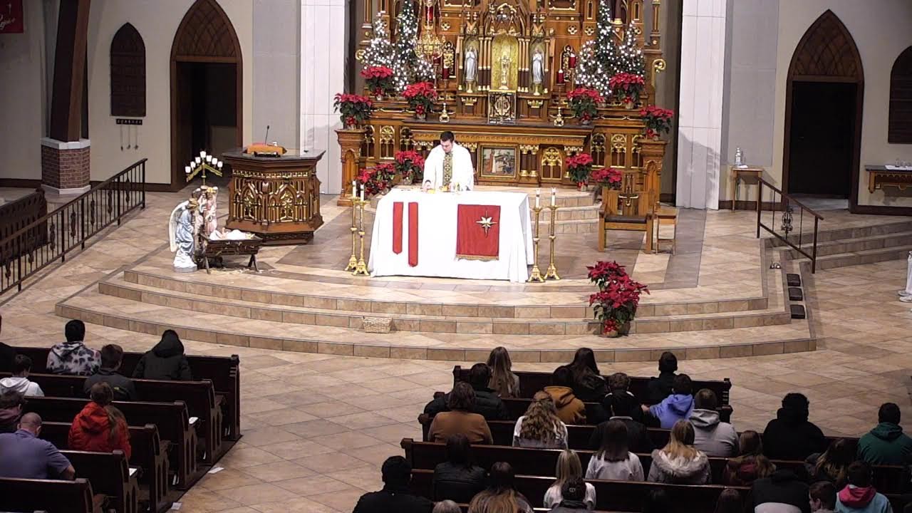 Gehlen School Mass, Jan. 6th 8:40 AM