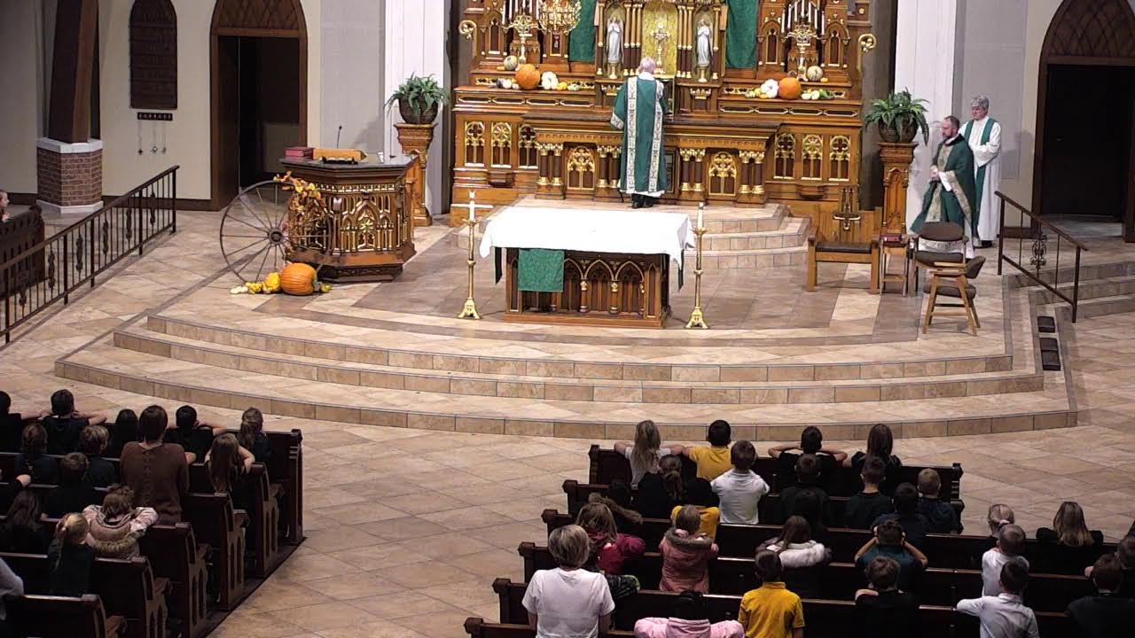 Gehlen School Mass, Wed. Nov. 16th, 8:25 AM