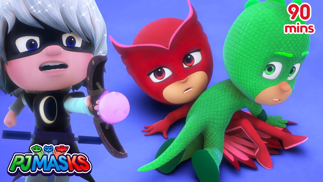 Gekko protects Owlette from Luna girl! | PJ Masks | Cartoons for Kids | #superheroes #pjmasks