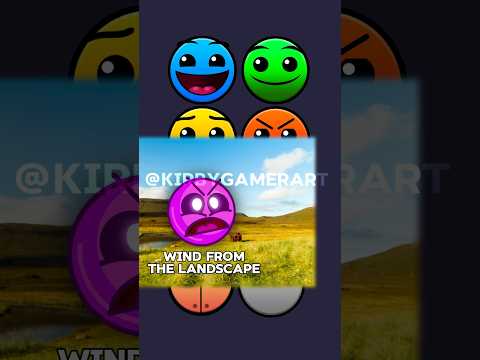 Geometry Dash Difficulty Face Names: Image Version! #geometrydash #art