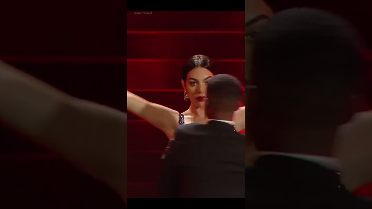 Georgina & Ronaldo rare moments + Messi 🤔😂 #shorts #football #ronaldo #messi
