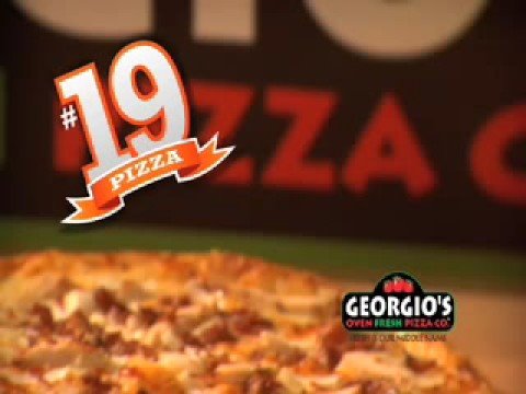 Georgio's Commercial featuring Bernie Kosar's #19 Pizza