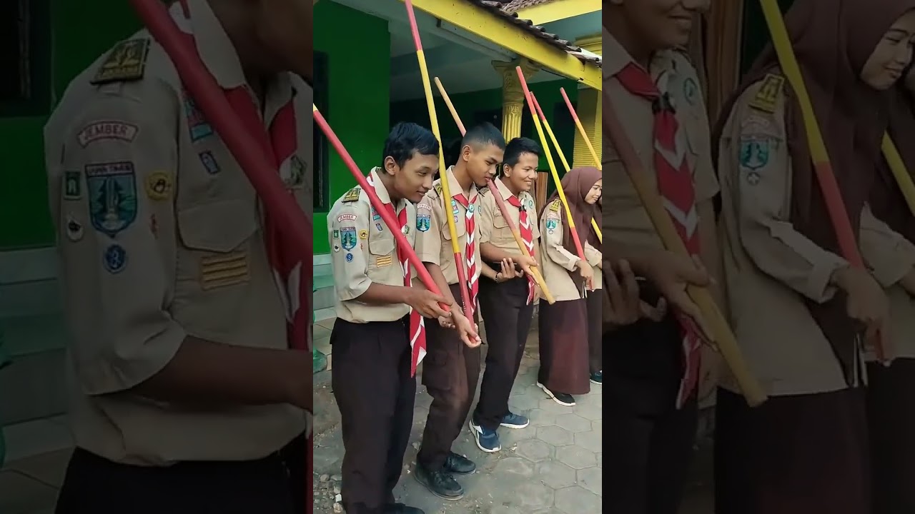 Gerakan joget pramuka viral