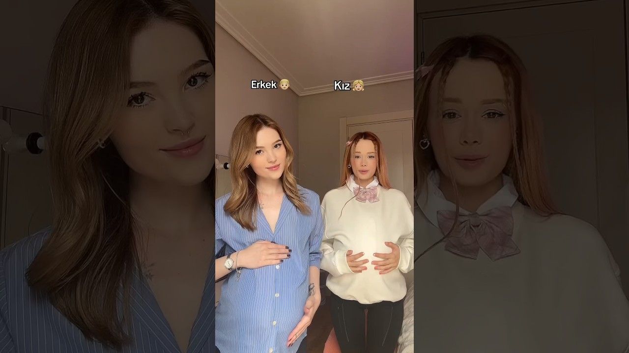 Gerçekten hamilemiyiz? 😂👧🏻 @GamzeKarta Bugün 18:00da kanalımda yayındaa!
