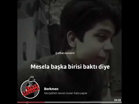 GERÇEKTEN SEVEN İNSAN HATA YAPAR😭🚬 💔
