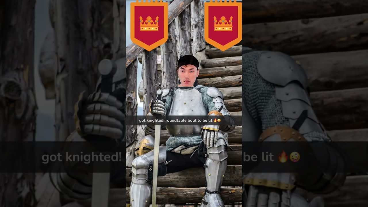 Getting Knighted Speedrun (8.6 seconds)