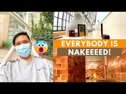 GETTING NAKED IN A KOREAN SAUNA JJIMBJILBANG | BUSAN SPA LAND