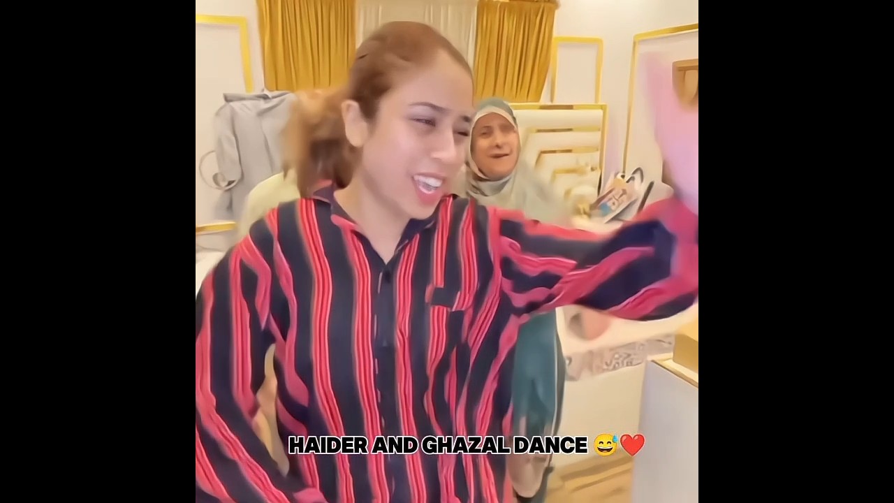Ghazal And Haider Shah Dance!😅😍👑#rajab #rajabfamily #viralvideo #rajabfamilyshorts