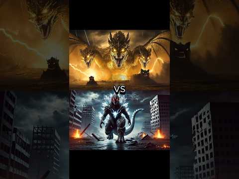 Ghidorah vs Godzilla vs Kaiju (Rodan, Mothra, Gamera, Mechagodzilla, Kong, Destroyah, SpaceGodzilla)