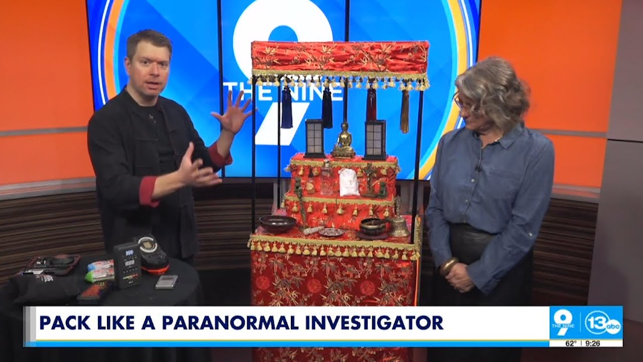 Ghost Behaviorist Chris Bores - ABC 13 Morning News Prayer Altar