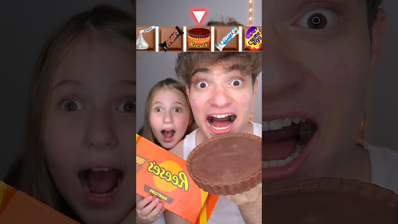 Giant Chocolate Roulette With My Little Sister!? 🍫🤤