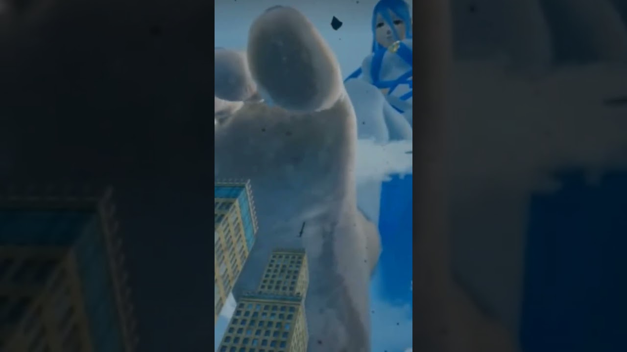 giant girl destroy city #giant #giantnessgrowth #giantness #mmd #mmdgirl