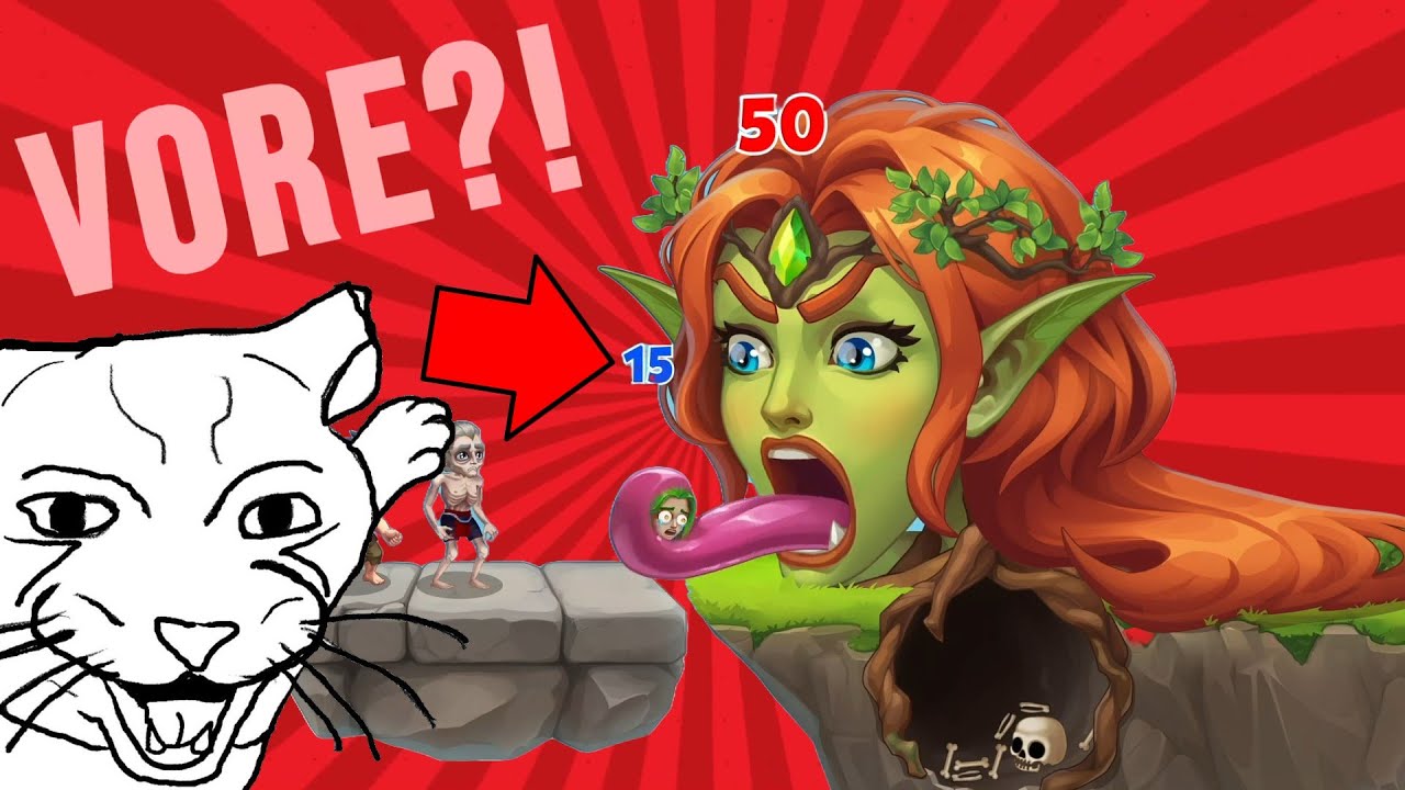 Giant monster girls ate the heroes?! (Part 1) 💔 - Hero Wars | Vore Collective