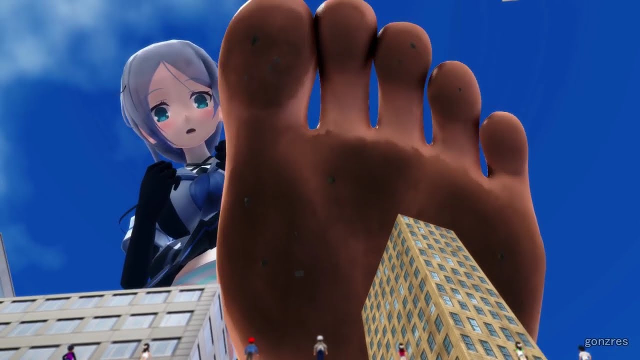 Giantes mmd | giantes feet | crush the city video Made @gonzres
