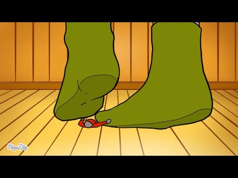 Giantess animation socks