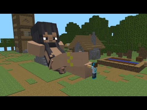giantess foot slave minecraft animation